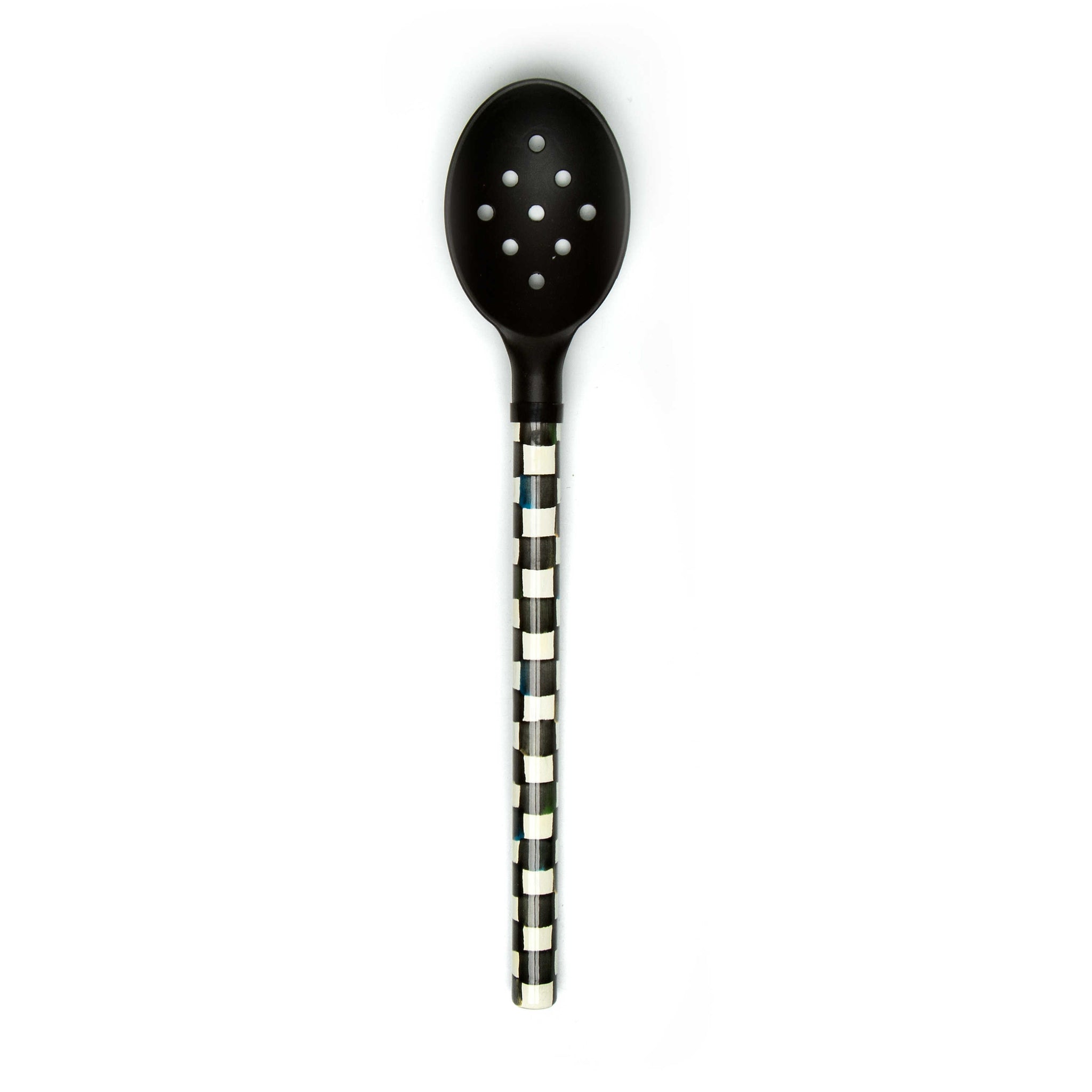 CC Black Slotted Spoon