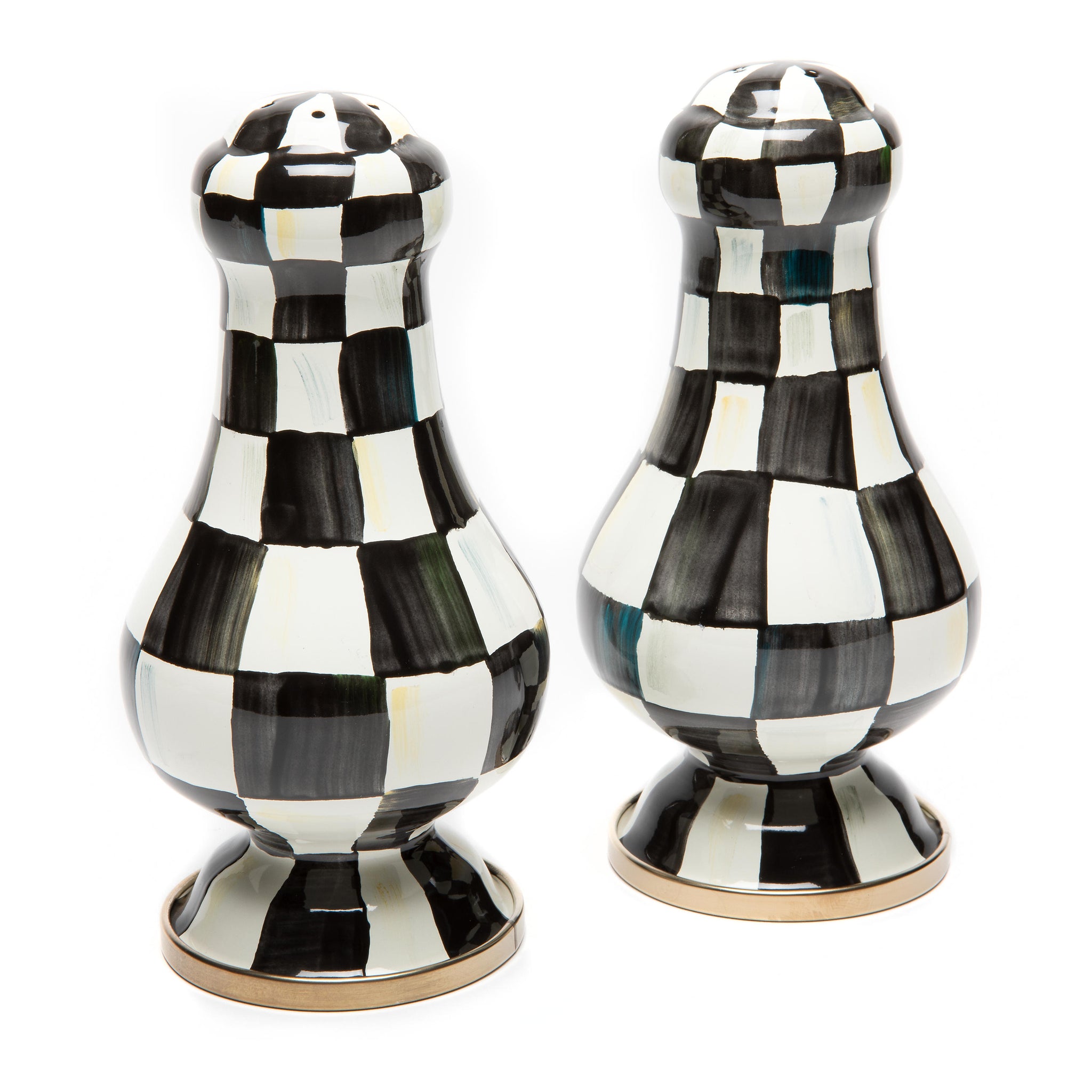 Large Salt and Pepper Shakers
